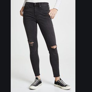 Madewell skinny jeans high rise